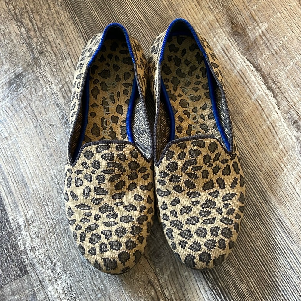 Rothy’s Leopard Flats Women’s 7.5